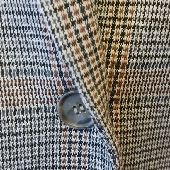 LOFT Heritage Plaid Blazer- Size 16petite-EUC $142 Retail - Picture 6 of 8